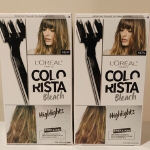 Two Boxes L'Oreal Colorista Bleach Highlights – Blonde Tones